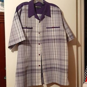 Vibrant purple dress shirt